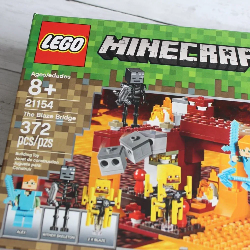Lego Set Minecraft The Blaze Bridge